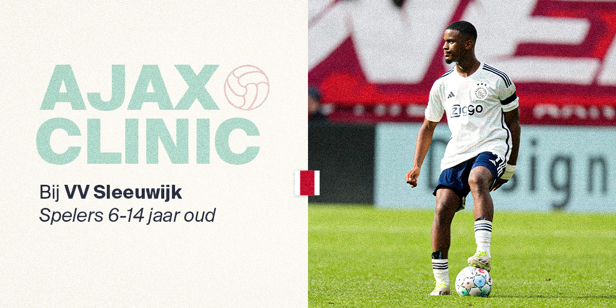 Ajax Clinic bij VV Sleeuwijk